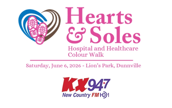 KX 94.7 Presents - Dunnville Hospital & Heathcare Foundation's Hearts & Soles Annual Hospital & Healthcare Colour Blast Walk