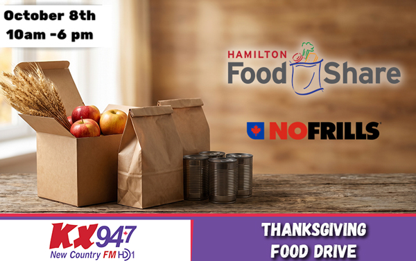 KX 94.7 Thanksgiving Food Drive!