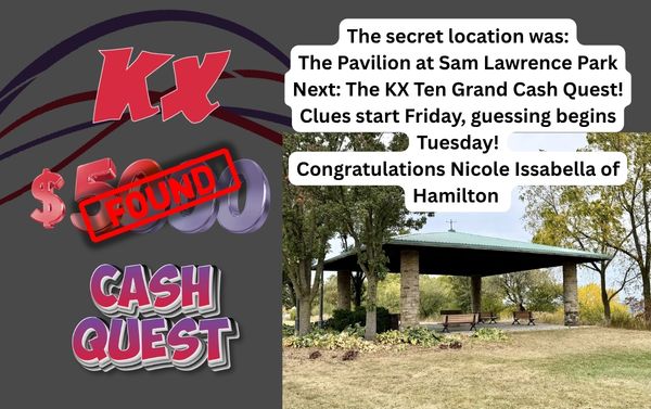 The KX Five Grand Cash Quest!