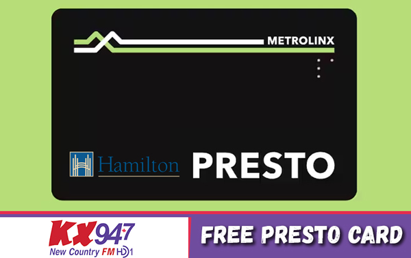 Free PRESTO Card!