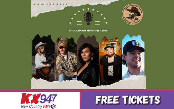 Free Tickets to Erin Hill Acres Country Music Festival!