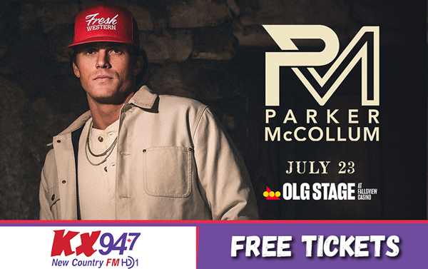 Free Tickets to Parker McCollum live at OLG Stage!