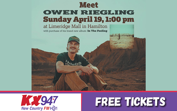 Meet & Greet with Owen Riegling!