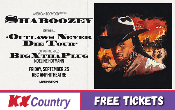 Free Tickets to Shaboozy Outlaws Never Die Tour! 