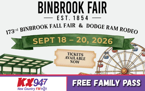 Free Family Pass to the 173rd Binbrook Fair!